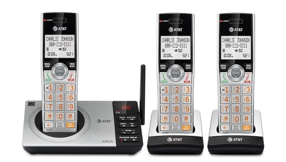 AT&T EL52319 Expandable Cordless Phone with , Answering System .Caller ID,
